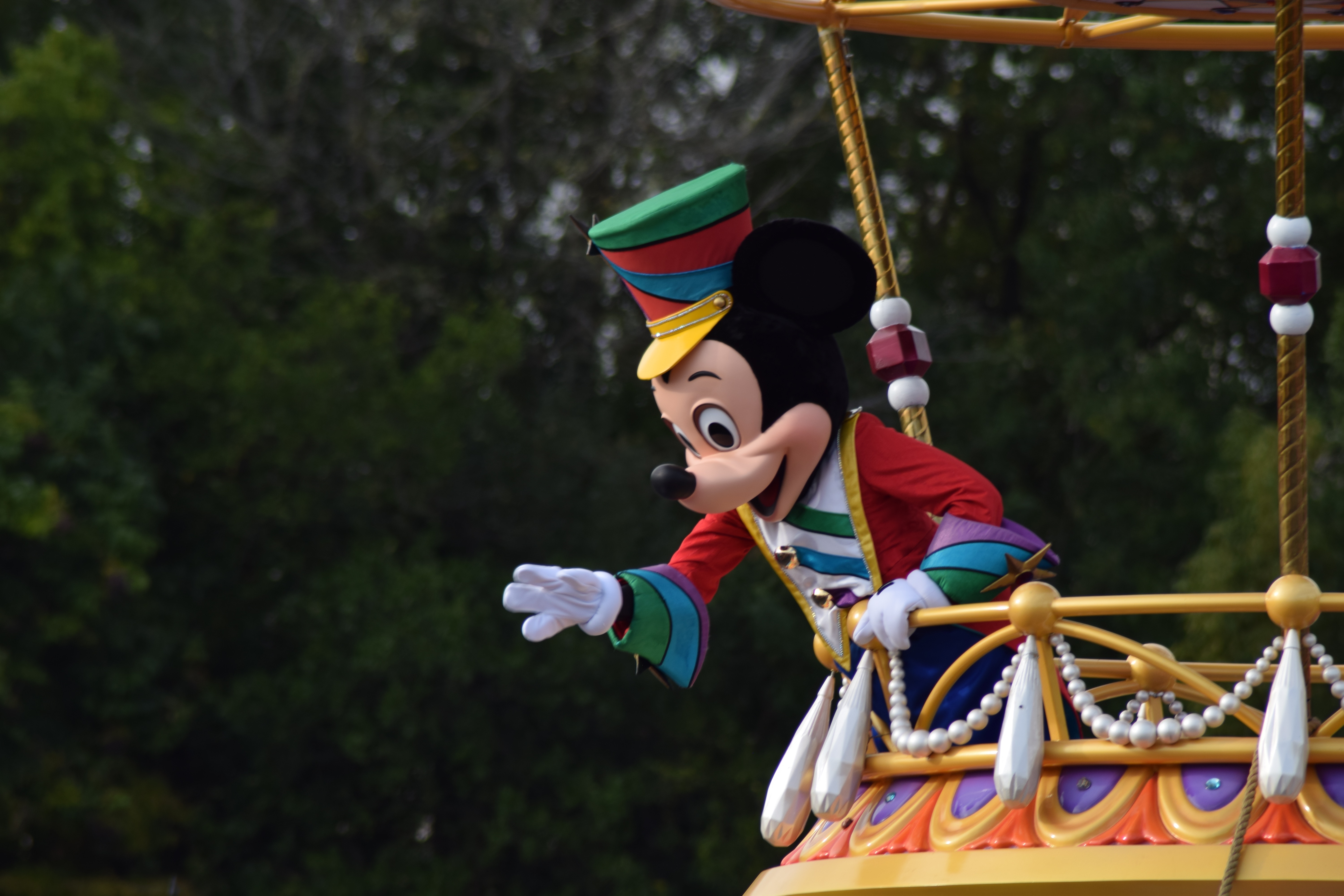 Mickey during the 3:00 Parade