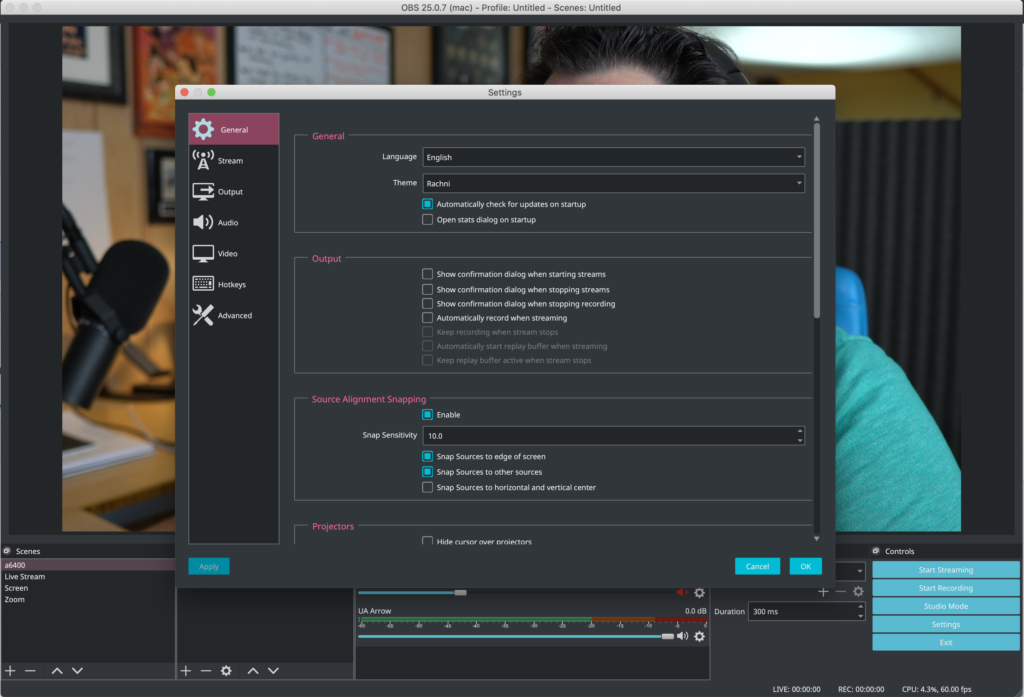 OBS Interface