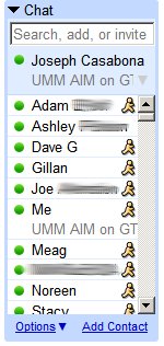 AIM in GMail Chat