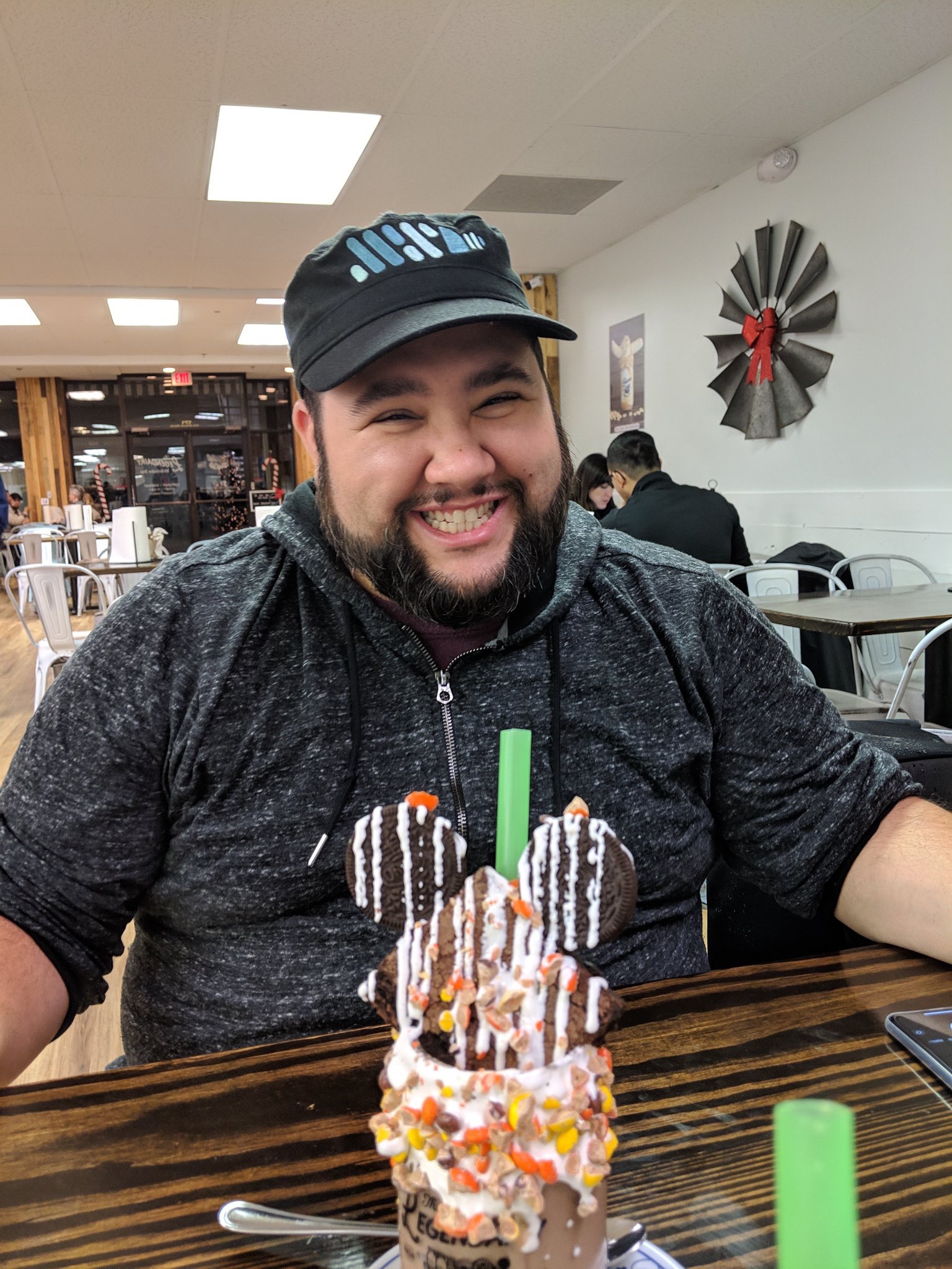 I’m about to feast on this milkshake