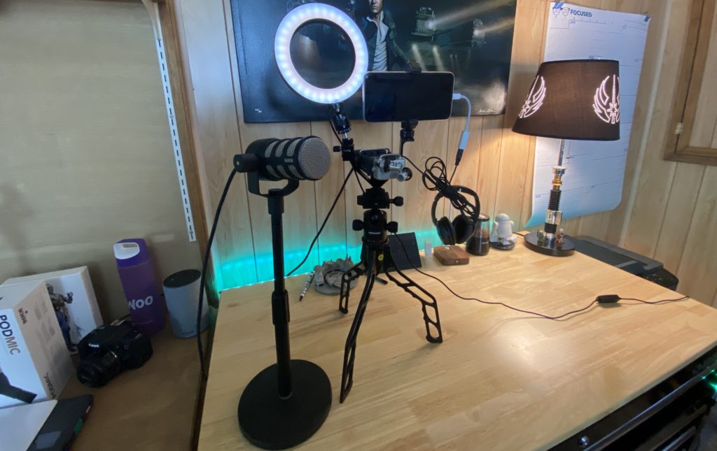 iPhone recording rig